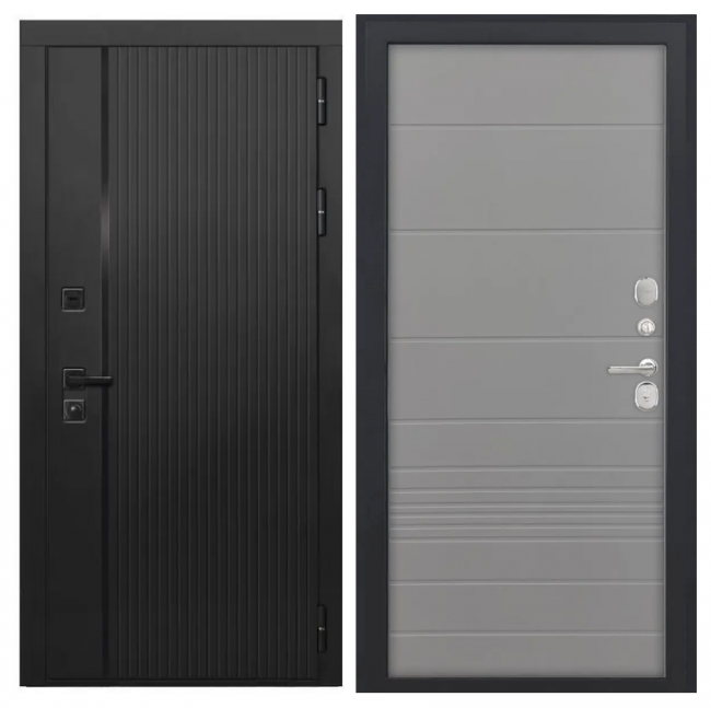 Дверь Luxor-45 ФЛ-700 (10мм, ясень грей)