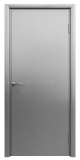 Пластиковая гладкая дверь Aquadoor серая RAL 7035 Пластиковая гладкая дверь Aquadoor серая RAL 7035
