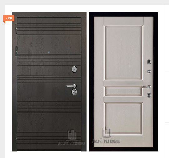 Дверь входная со сменными панелями Министр, цвет горький шоколад,  панель - виктория цвет эмаль слоновая кость