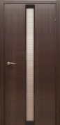Дверь 73.04 ДО 21- 9, стекло ВКЛ Сетка,150 (Дуб Кофе)