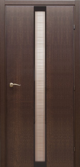 Дверь 73.04 ДО 21- 9, стекло ВКЛ Сетка,150 (Дуб Кофе)