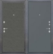 Дверь ZMD Лофт графит Гладкая Титан