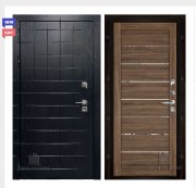 Дверь входная взломостойкая Сенатор ПЛЮС, цвет альберо блэк рисунок грань, панель - light 2125 (зеркало) цвет серый велюр Дверь входная взломостойкая Сенатор ПЛЮС, цвет альберо блэк рисунок грань, панель - light 2125 (зеркало) цвет серый велюр