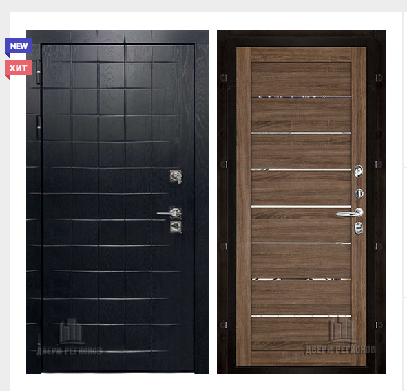 Дверь входная взломостойкая Сенатор ПЛЮС, цвет альберо блэк рисунок грань, панель - light 2125 (зеркало) цвет серый велюр