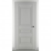 Межкомнатная дверь экошпон Ампир В3 ДГ (Матовый серый)