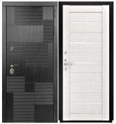 Дверь Luxor-47 - СБ-1 (лак. белое, 16мм, беленый дуб)