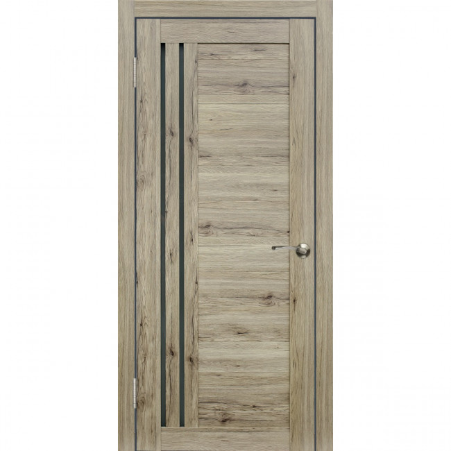 Межкомнатная дверь экошпон D13/4 рустик пепельный ДО бронза Межкомнатная дверь экошпон D13/4 рустик пепельный ДО бронза