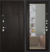 Дверь ZMD Галактик Зеркало стандарт Венге