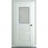 Межкомнатная дверь экошпон Ампир В3 ДО (Матовый белый)