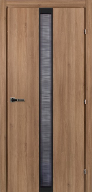 Дверь CPL 50.02 ДО 21- 9, стекло Сетка ВКЛ (Меди-акация)