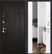 Дверь ZMD Галактик Зеркало XXL Сноу