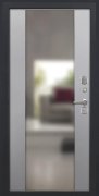 Дверь Luxor - 3b Алиса (16мм, ПВХ софт грей, зеркало)