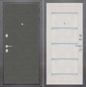 Дверь ZMD Лофт графит SB Сандал светлый