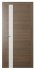 Межкомнатная дверь De Vesta 4 (ст.светлое) Экошпон клен шоколадый