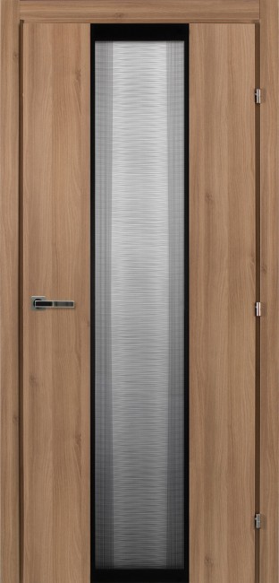 Дверь CPL 50.04 ДО 21- 9, стекло Сетка ВКЛ (Меди-акация)