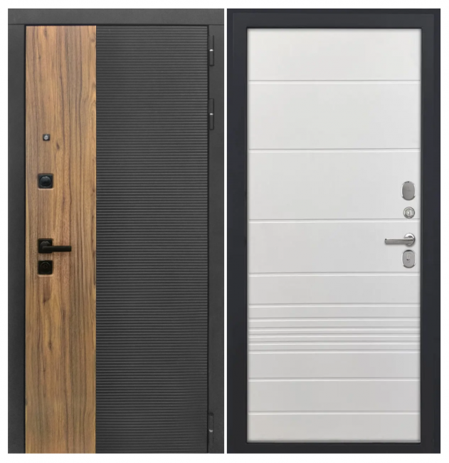 Дверь Luxor-46 - ФЛ-700 (10мм, ясень белый)