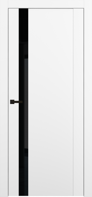 Межкомнатная дверь Porta V-11 Shellac White Black Star