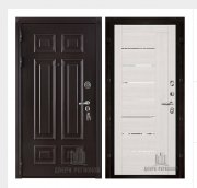 Дверь входная взломостойкая Сенатор 3D Марсель, цвет венге,  панель - light 2110 (зеркало) цвет капучино велюр Дверь входная взломостойкая Сенатор 3D Марсель, цвет венге,  панель - light 2110 (зеркало) цвет капучино велюр