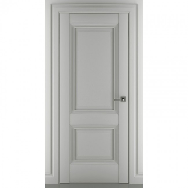 Межкомнатная дверь экошпон Венеция B1 ДГ (Матовый серый) Межкомнатная дверь экошпон Венеция B1 ДГ (Матовый серый)