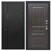 Дверь Luxor-45 ФЛ-701 (10мм, дуб шоколад)