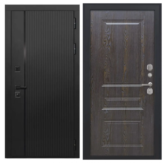 Дверь Luxor-45 ФЛ-701 (10мм, дуб шоколад) Дверь Luxor-45 ФЛ-701 (10мм, дуб шоколад)