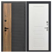 Дверь Luxor-46 - ФЛ-707 (10мм, белый софт)