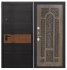 Дверь Luxor-49 - Д-19 (16мм, Грецкий орех + черная патина винорит)