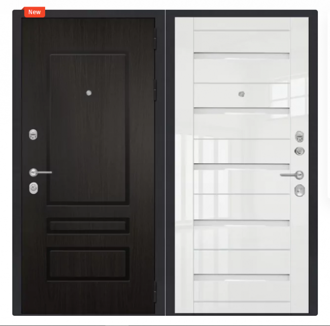 Дверь ZMD Премиум 116 SB Белый глянец