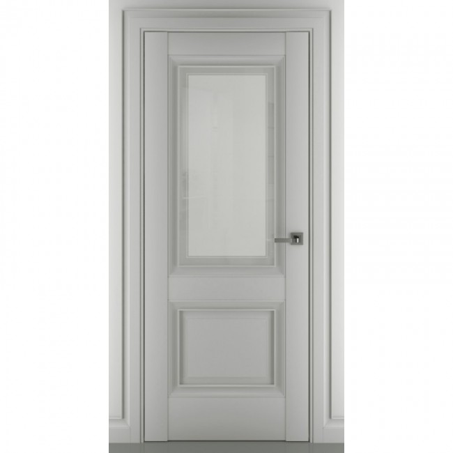 Межкомнатная дверь экошпон Венеция B1 ДО (Матовый серый) Межкомнатная дверь экошпон Венеция B1 ДО (Матовый серый)