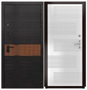 Дверь Luxor-49 - ФЛ-185 (10мм, ПВХ ясень белый)