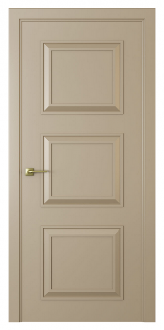 Межкомнатная дверь Mадрид 3 (глухая)  Эмаль латте