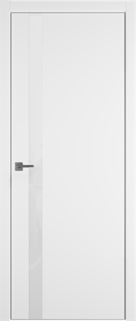 Дверь URBAN 1 SW| Emalex Ice | SILVER Edge