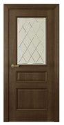 Межкомнатная дверь Milano-1 (ст.ромб) Каштан