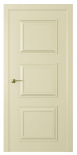 Межкомнатная дверь Mадрид 3 (глухая)  Эмаль шампань
