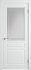Межкомнатная дверь Стокгольм 56 ДО Polar Белое сатин грав. Межкомнатная дверь Стокгольм 56 ДО Polar Белое сатин грав.