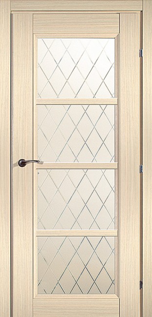 Дверь CPL 33.40 ДО 21- 9, стекло Кристалл (Дуб Выбеленный) Дверь CPL 33.40 ДО 21- 9, стекло Кристалл (Дуб Выбеленный)