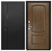 Дверь Luxor-45 Лаура-2 (16мм, светлый мореный дуб)