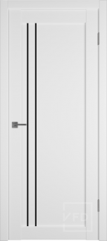 Межкомнатная дверь EMALEX 33 стекло черн. | EMALEX ICE