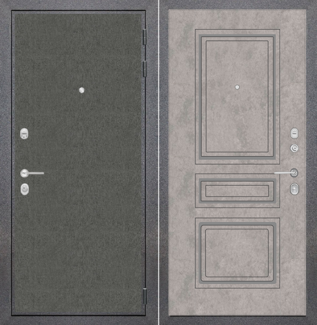 Дверь ZMD Лофт графит Классика Бетон Дверь ZMD Лофт графит Классика Бетон