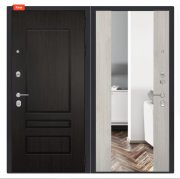 Дверь ZMD Премиум 116 Зеркало XXL Белая сосна