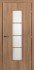 Дверь CPL 50.66 ДО 21- 9, стекло Сатин (Меди-акация)