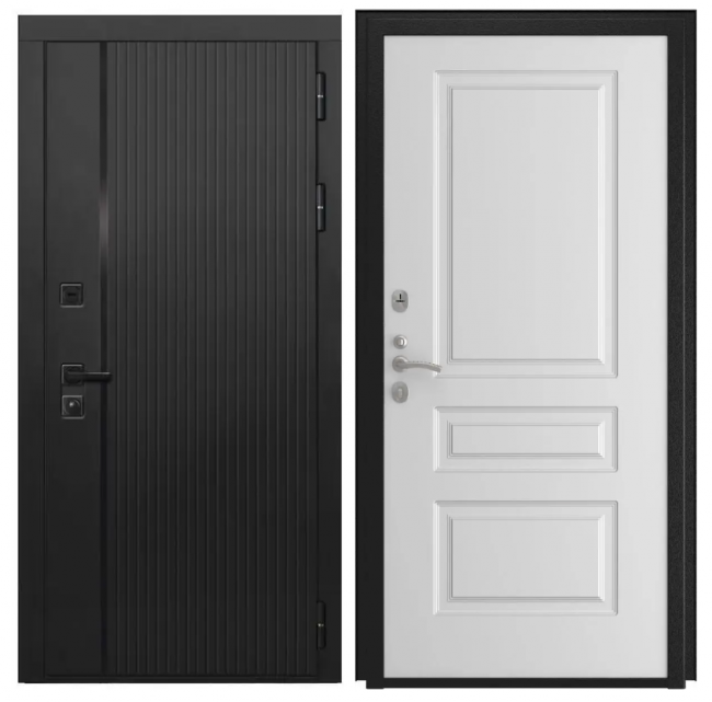 Дверь Luxor-45 Эмаль L-2 (16мм, белая эмаль)