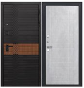 Дверь Luxor-49 - ФЛ-256 (10мм, бетон снежный)