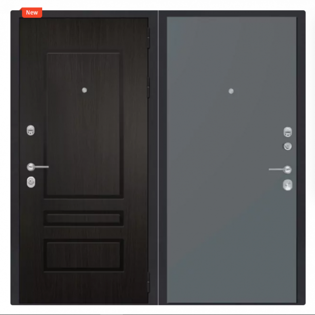 Дверь ZMD Премиум 116 Гладкая Титан