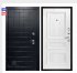 Дверь входная взломостойкая Сенатор ПЛЮС, цвет альберо блэк рисунок грань, панель - барселона цвет дуб perla Дверь входная взломостойкая Сенатор ПЛЮС, цвет альберо блэк рисунок грань, панель - барселона цвет дуб perla