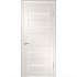 Межкомнатная дверь Экошпон ЛУ 22 ДО лакобель белое (Беленый дуб)