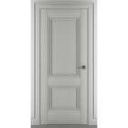 Межкомнатная дверь экошпон Венеция B3 ДГ (Матовый серый)