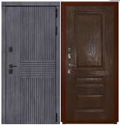 Дверь Берген - Фараон-2 (16мм, мореный дуб)