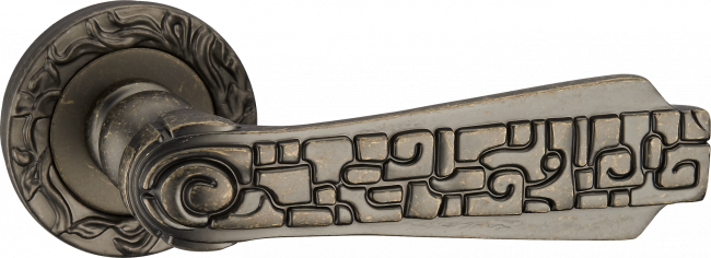Ручка дверная "Идол", бронза состаренная