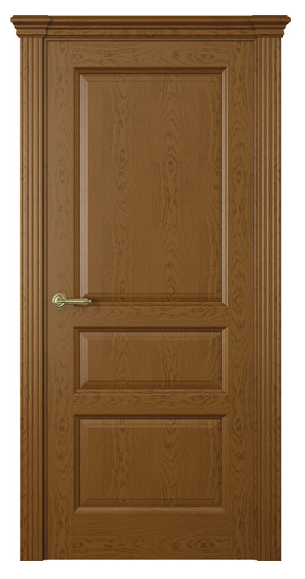 Межкомнатная дверь Марсель (глухая)  Дуб шоколад